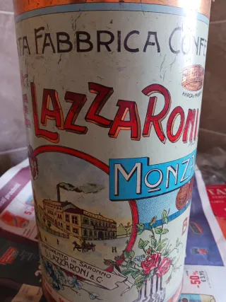 Latta  collezione Lazzaroni Biscotti Fantasia 30cm