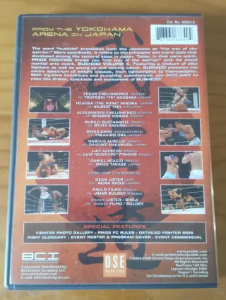 DVD PRIDE FC Bushido Vol. 6 (Región 1)