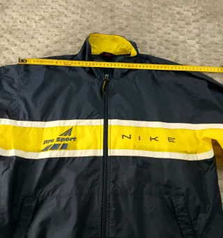 Chaqueta Nike Vintage Azul/Amarillo Retro Talla S