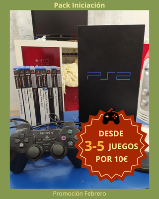 Consola Playstation 2 PS2 FAT PAL COMPLETA