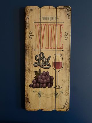 Set 4 Cuadros Decorativos Madera Vintage Cocina