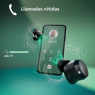 PHILIPS TAT1209BK Auriculares True Wireless con Bl