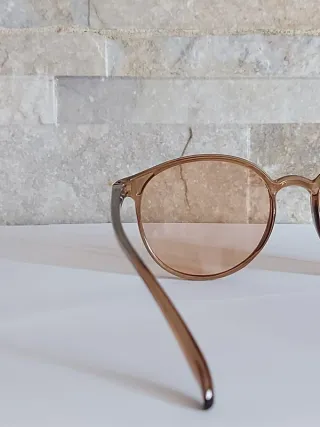 Occhiali da sole marroni