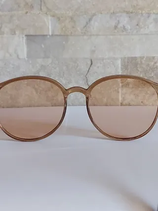 Occhiali da sole marroni