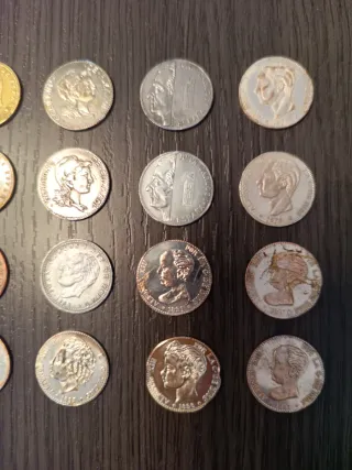 Antiguas Monedas Historia Peseta