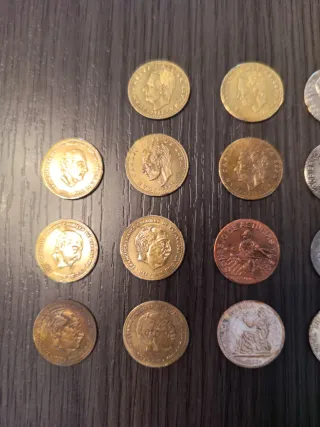 Antiguas Monedas Historia Peseta