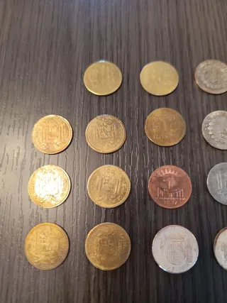 Antiguas Monedas Historia Peseta