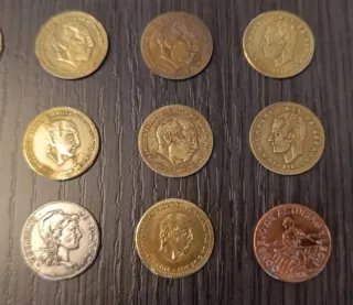 Antiguas Monedas Historia Peseta