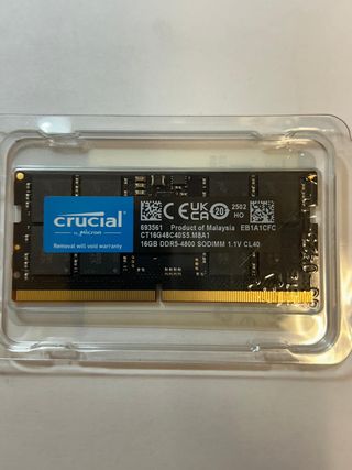Crucial 16GB DDR5-4800 SODIMM RAM