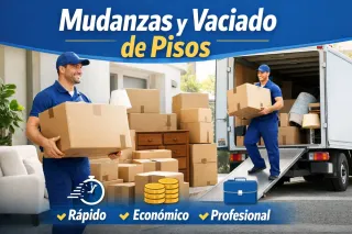 Mudanzas y portes y vaciado de casas y pisos