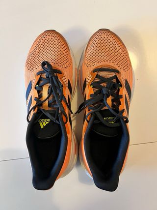 Adidas Solar 42 2/3 Naranja Negro