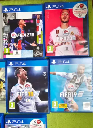 Lote Juegos PS4 FIFA, PES, NBA 2K16, The Crew