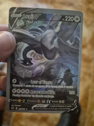Carta Pokémon Lugia V Arte Alternativo