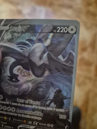 Carta Pokémon Lugia V Arte Alternativo