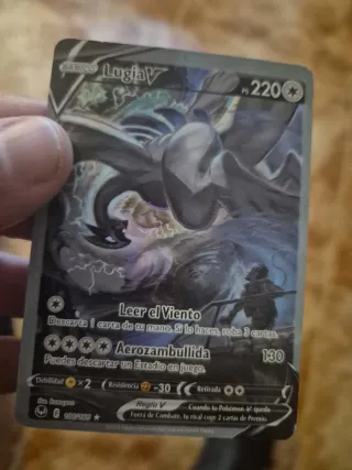 Carta Pokémon Lugia V Arte Alternativo