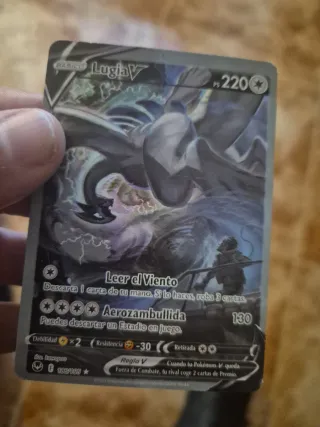 Carta Pokémon Lugia V Arte Alternativo