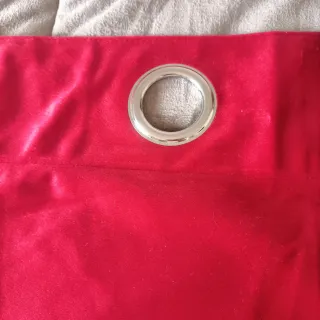 Set Tende Velluto Rosso 140x295cm