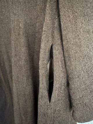 Cappotto Massimo Dutti Marrone Jaspeado Donna