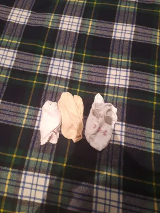 1 calcetín y 2 piquis talla única