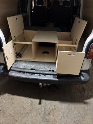 Mueble Camper Furgoneta Madera