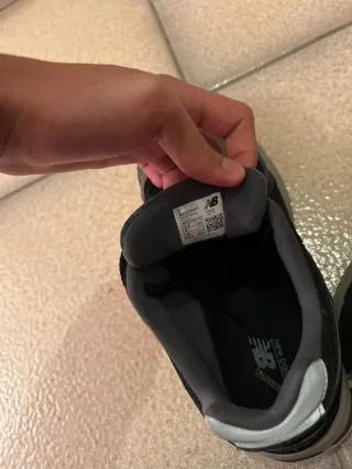 New Balance Scarpe Uomo Nere/Grigie