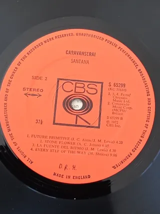 LP Disco De Vinilo Rock - Santana - Caravanserai