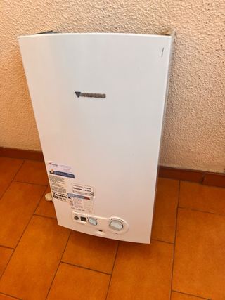 Calentador Junkers Gas Blanco