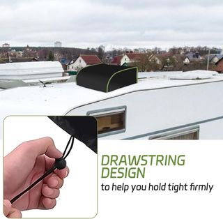 Cubierta de aire acondicionado para caravana, 600D