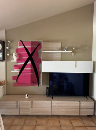 Mueble TV modular moderno