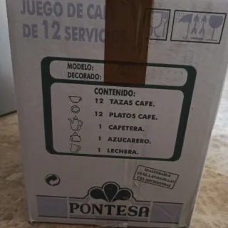 Vajilla Nazarí Completa + Juego Café