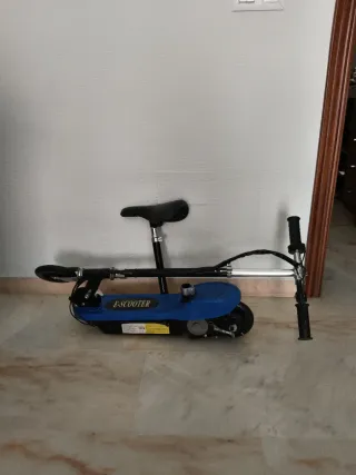 Patinete Eléctrico Infantil Azul