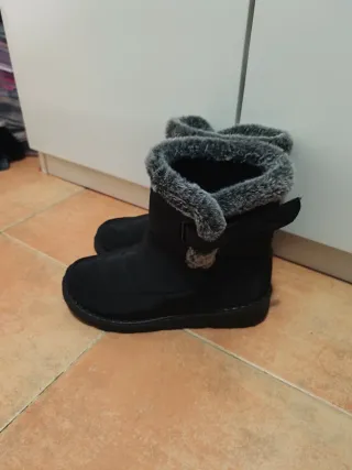Botas de nieve negras Talla 42 equivale 40