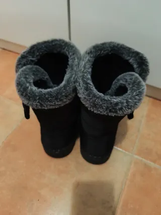 Botas de nieve negras Talla 42 equivale 40