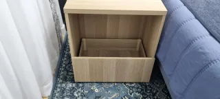 Estructura mueble Besta chapa roble 60x40