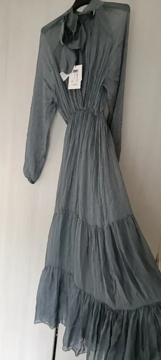 Vestito lungo seta Dixie taglia M