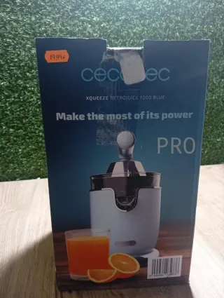 CECOTEC Exprimidor Eléctrico de Brazo