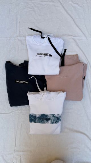 Lote 4 Sudaderas Hollister