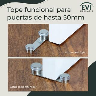 EVI Herrajes | Tope para Puerta | Acero Inoxidable