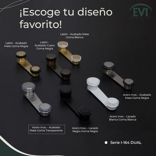 EVI Herrajes | Tope para Puerta | Acero Inoxidable