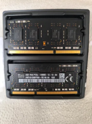 Memoria ram 8GB DDR3 iMac Apple PC3L-14900S