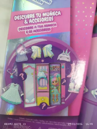 Muñeca BFF Cry Babies Kristal