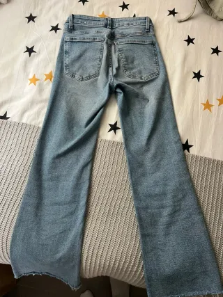 Pantalón campana Mango Talla XS