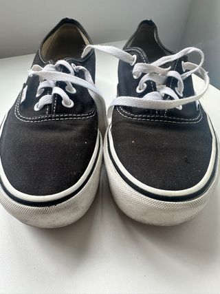 Zapatillas Vans Negras Mujer Talla 38