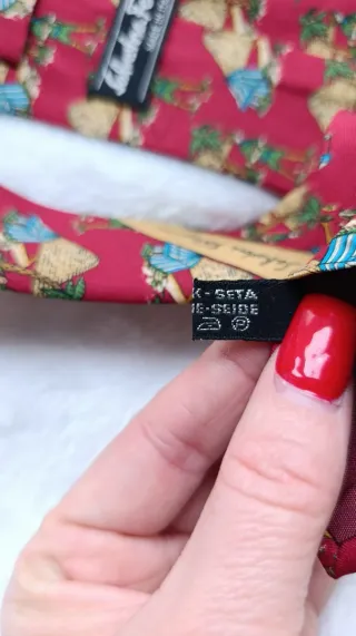 Corbata Salvatore Ferragamo Seda Roja