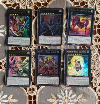 Lotto Carte Numero YuGiOh ITA