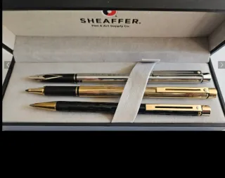 Tris Penne Sheaffer Slim Autentiche vintage funz.