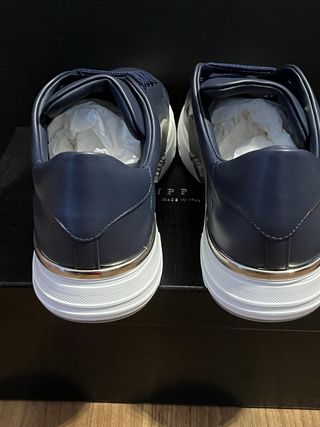 Zapatillas Philipp Plein Azul y Plata