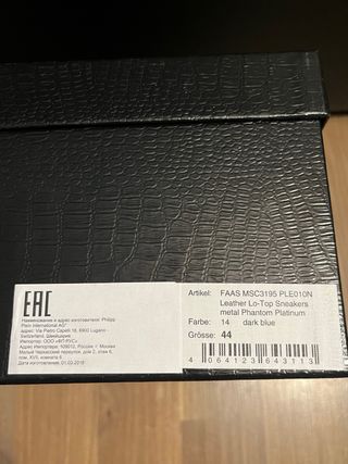 Zapatillas Philipp Plein Azul y Plata