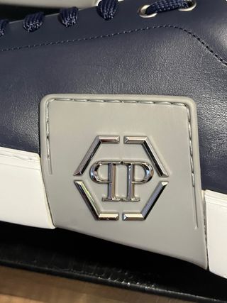 Zapatillas Philipp Plein Azul y Plata