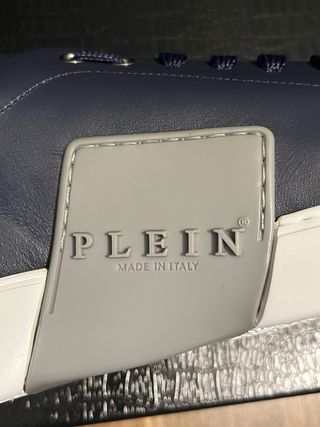 Zapatillas Philipp Plein Azul y Plata